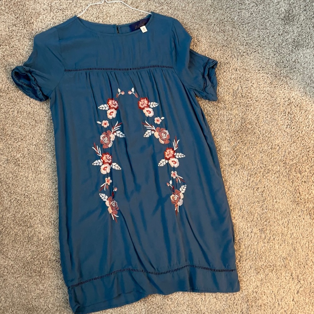 Floral print dress
